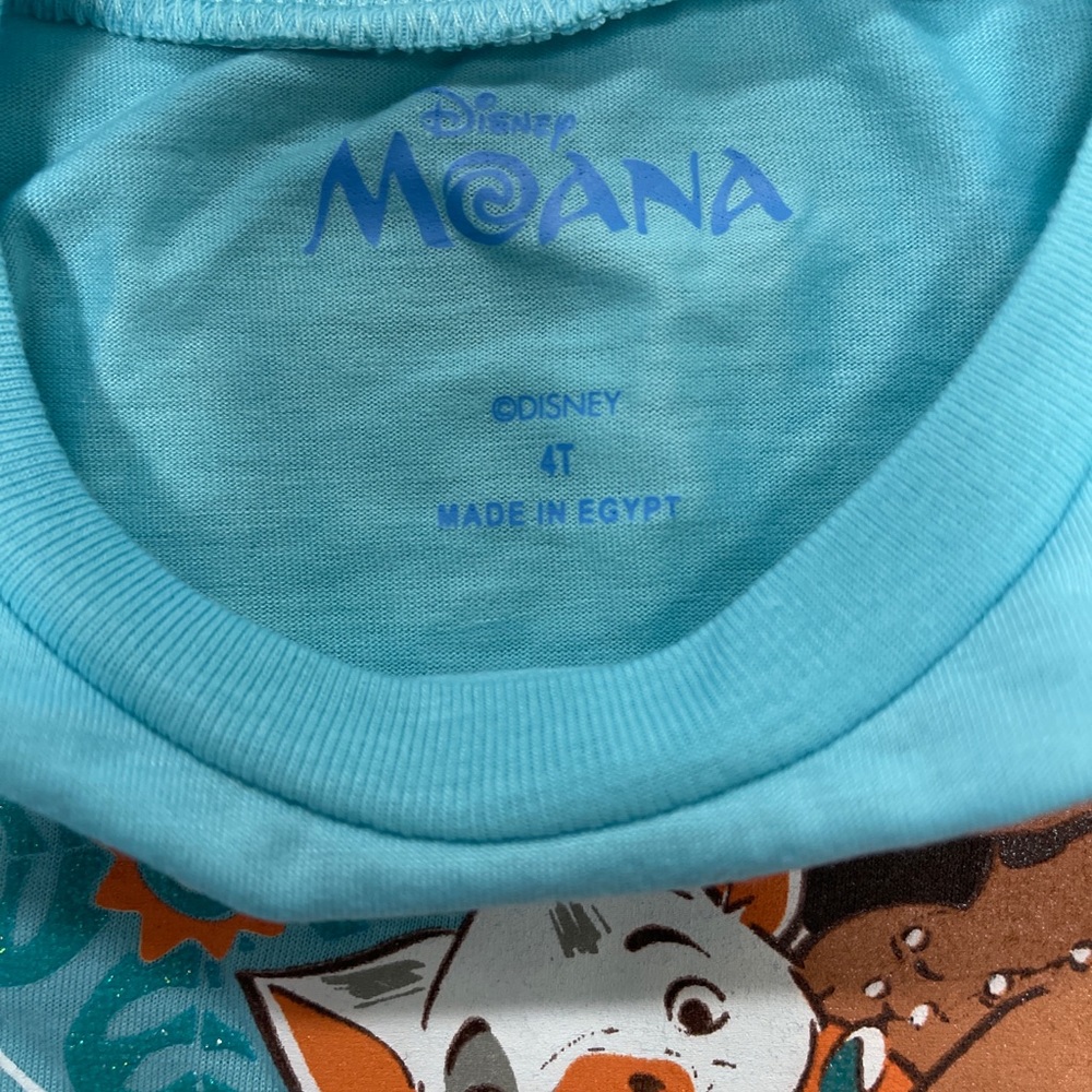 Disney Moana Girls Top and Leggings Set - Picture 4 of 4